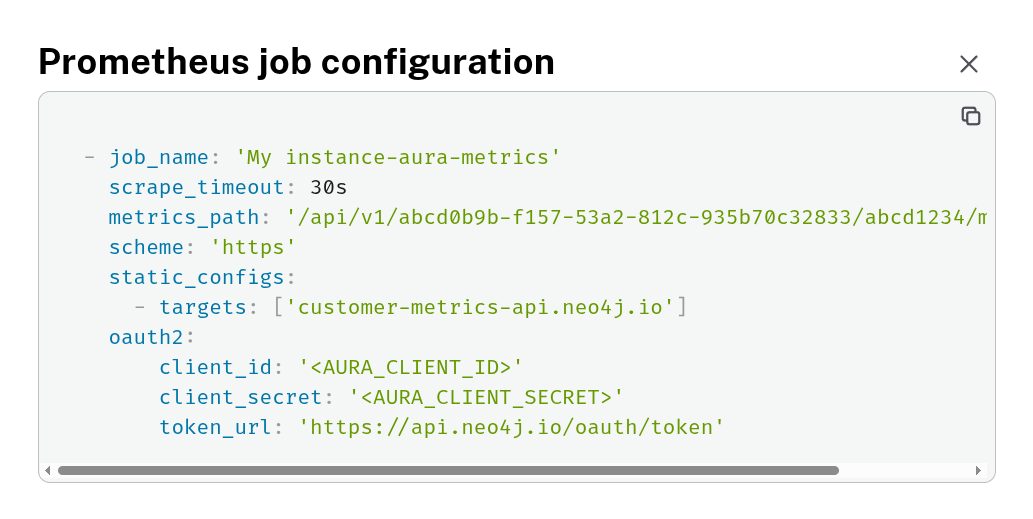 cmi prometheus job config