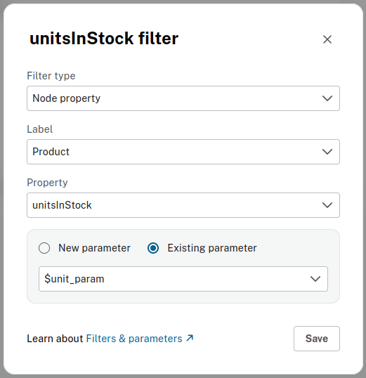 filter units in stock
